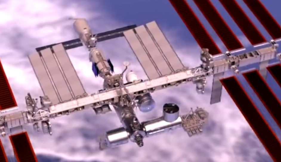 ISS heat radiators