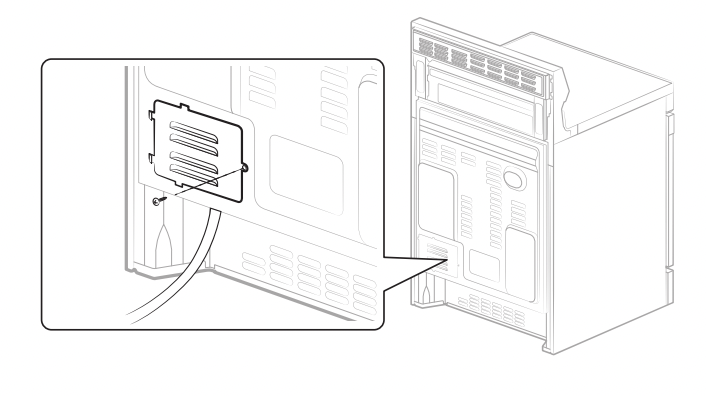 samsung range wiring