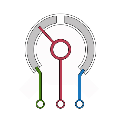 combined switch/variable resistor