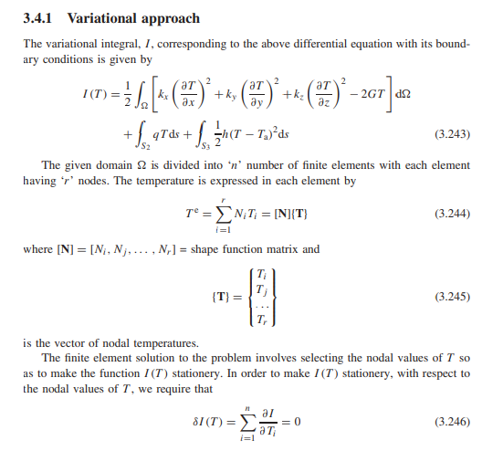 excerpt from Fundamentals of FEM for Heat and Fluid Flow