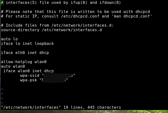 etc/network/interfaces