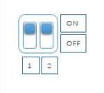 0x13 DIP switch position