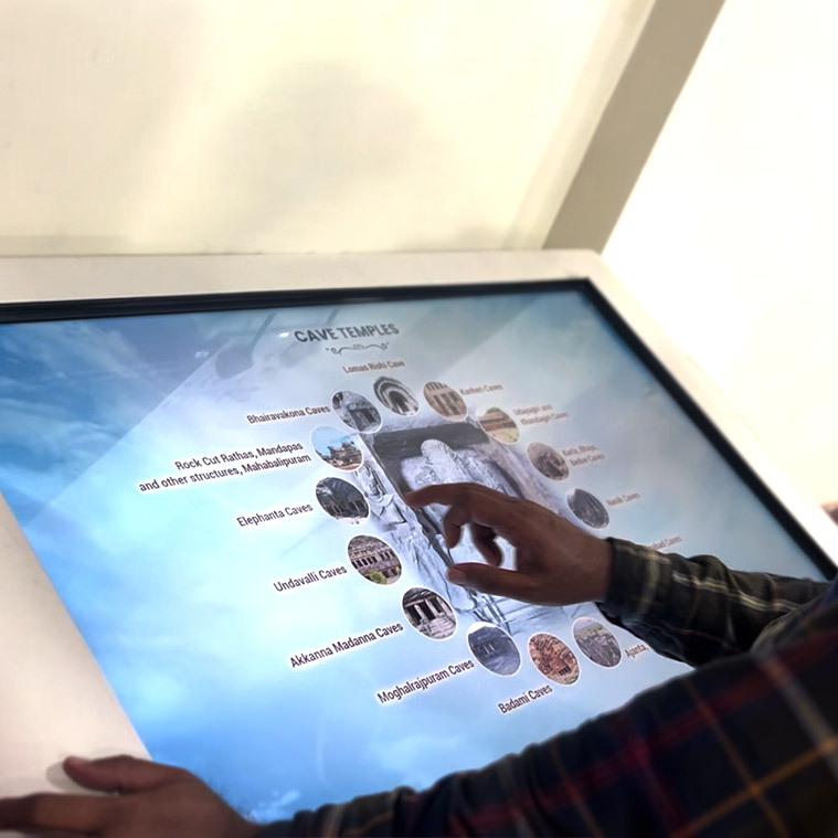 interactive touchscreen's user avatar