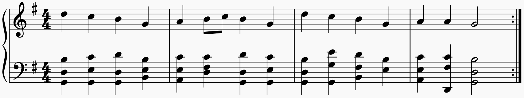 Dudelsack harmonized