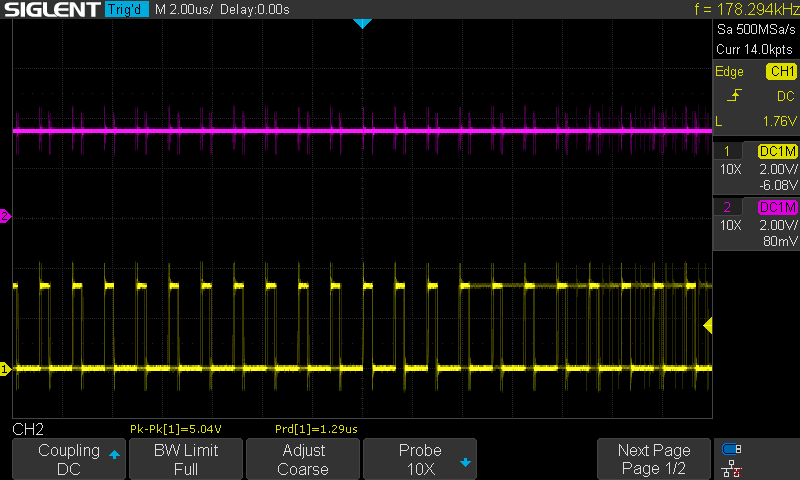 WS2812B timing issue