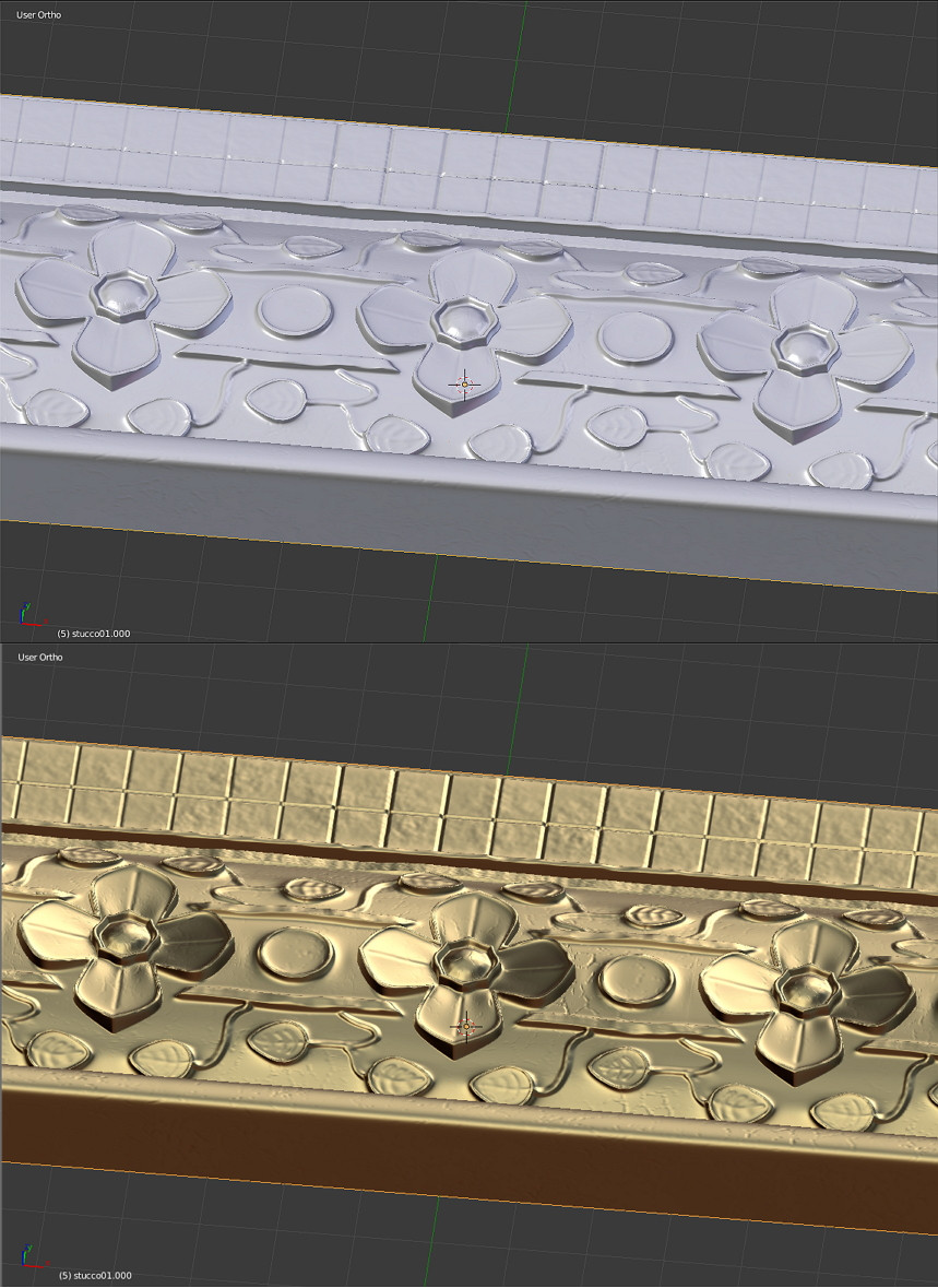 solid shading and matcap comparsion