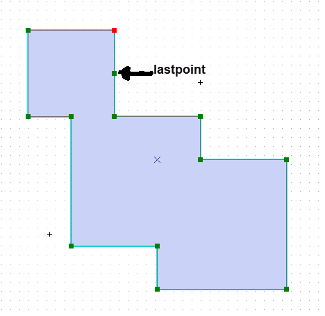 laspoint from polygon's geometry