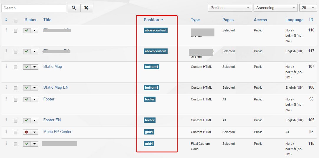 Module manager