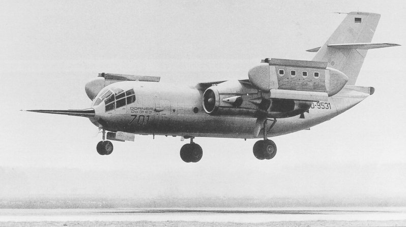 Dornier Do-31 in hover