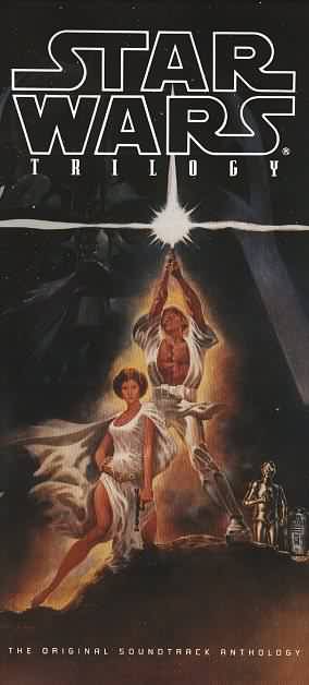 The cover to the “Star Wars Trilogy: The Original Soundtrack Anthology” box set.