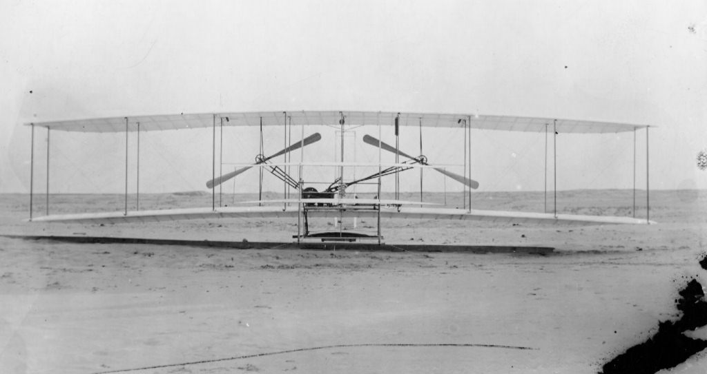 Front view of the 1903 Flyer I