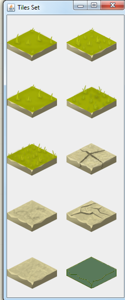 JFrame with JLabels Icon set as my Tiles