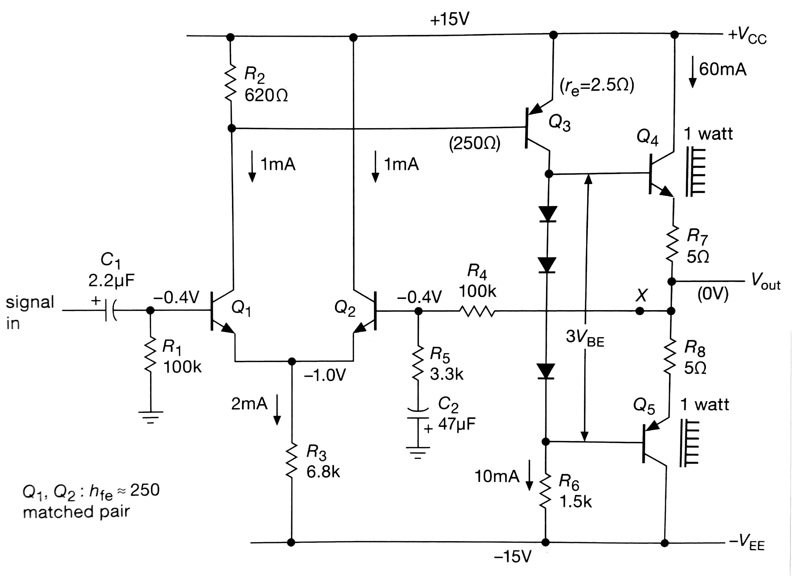 transistor power amplifier