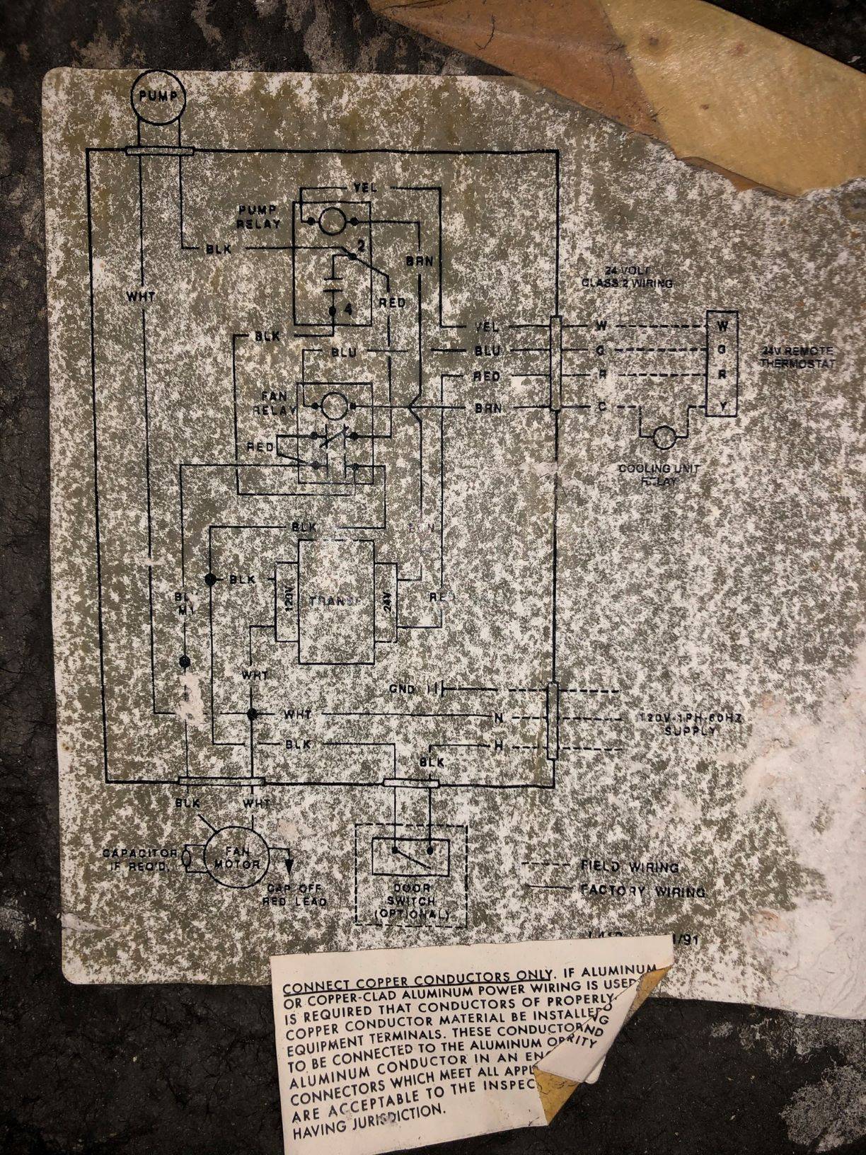 Furnace wiring diagram