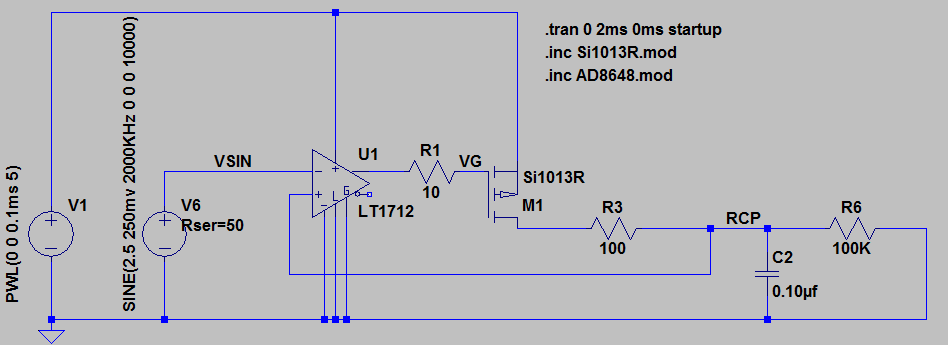 peak sine schematic