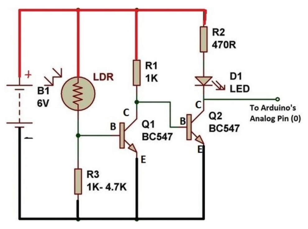 Here is the schematic I'm using