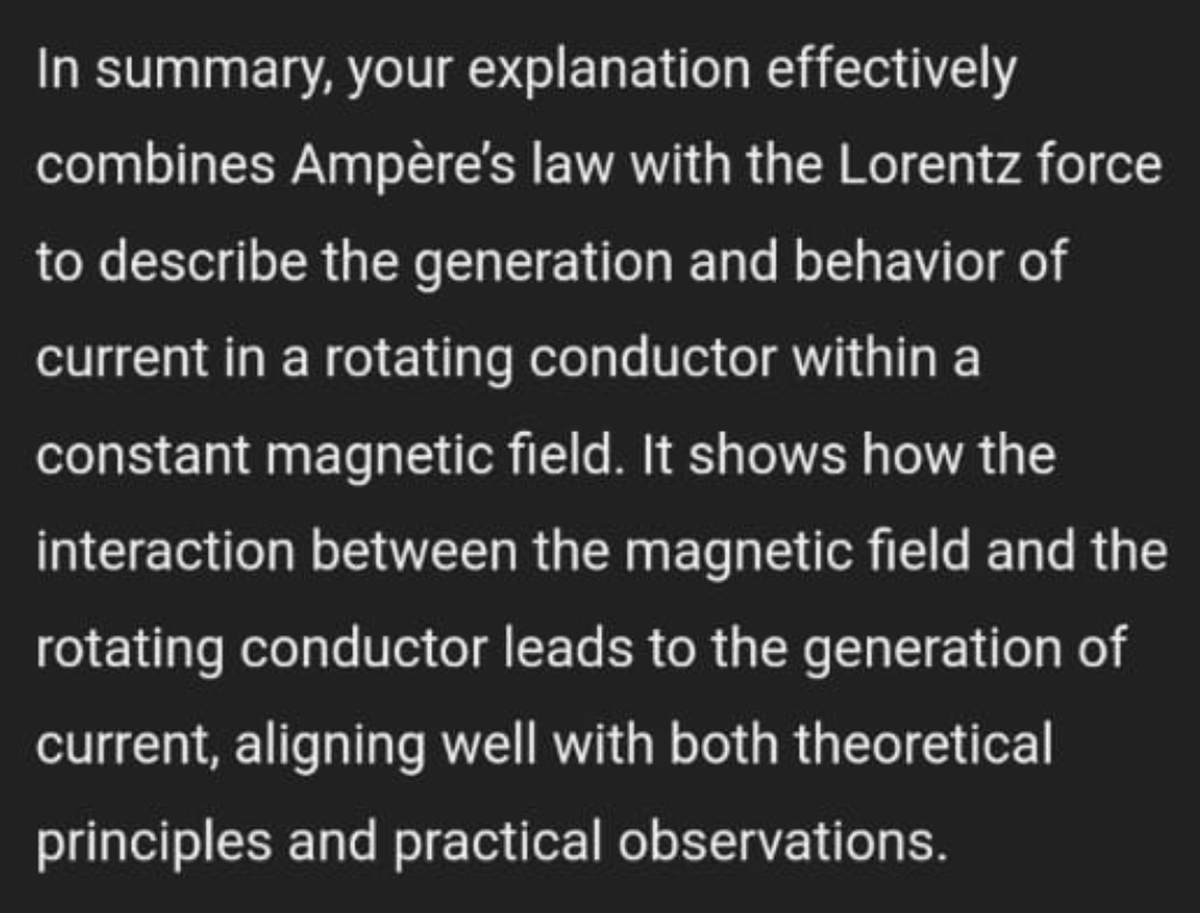 Summary from chatGPT how current and magnetic fields are source of each other.