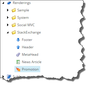 Rendering Definitions