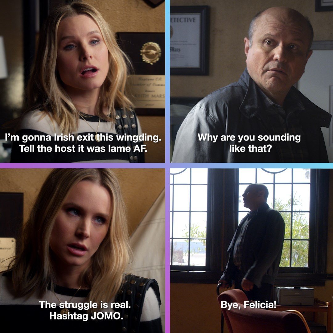 screenshots of scene with above dialogue