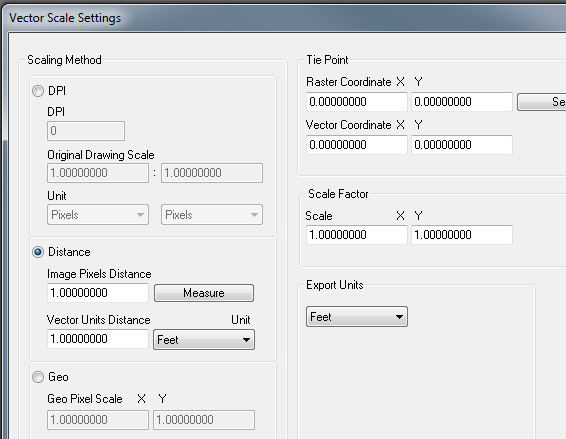 scale option