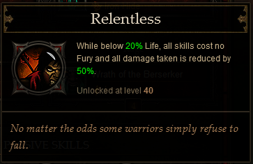 Relentless description