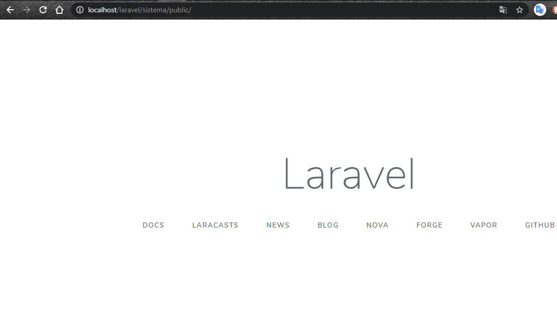 http://localhost/laravel/sistema/public/