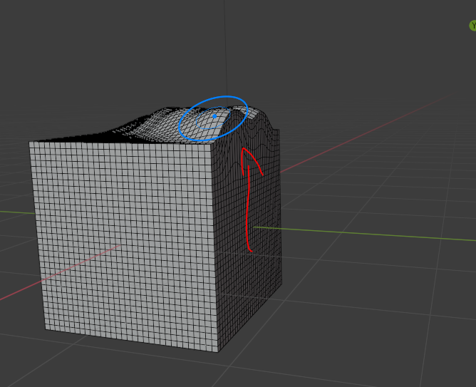 sculpt locked to Z axis