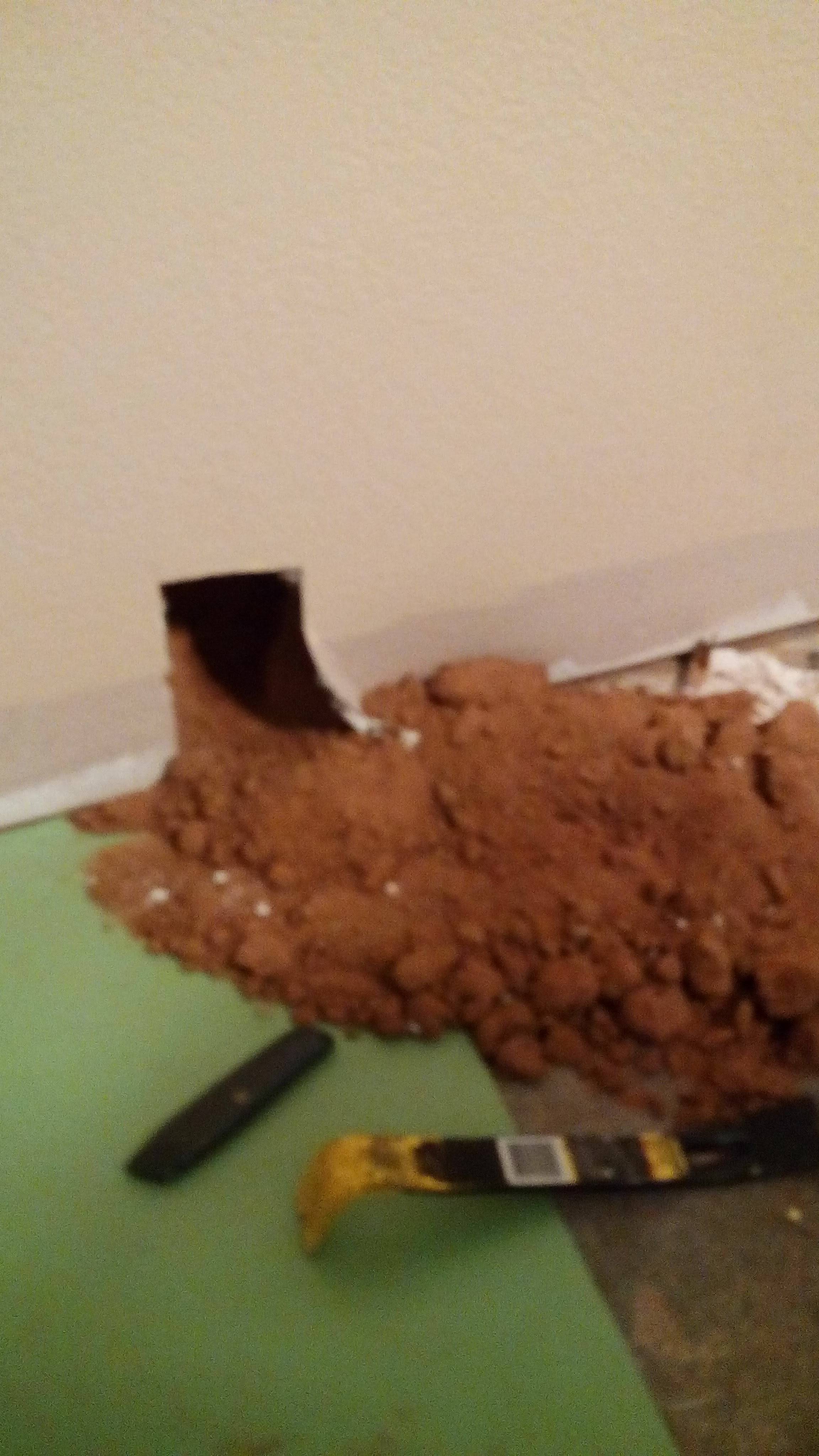 Dirt in the wall???