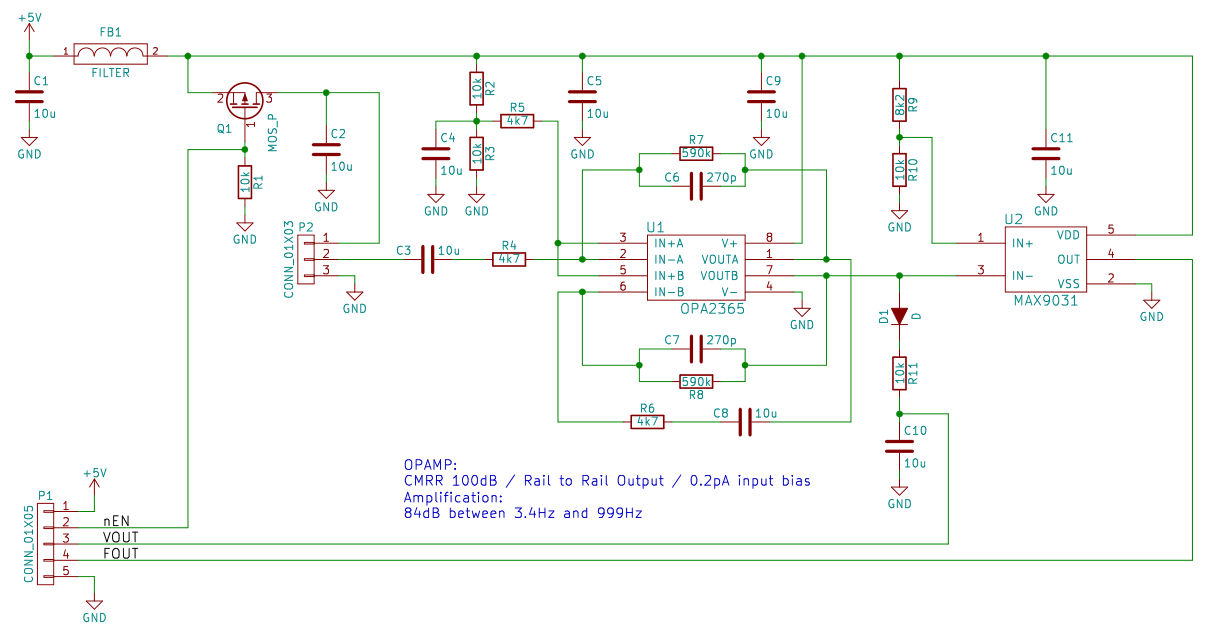 Two stage amplifier B