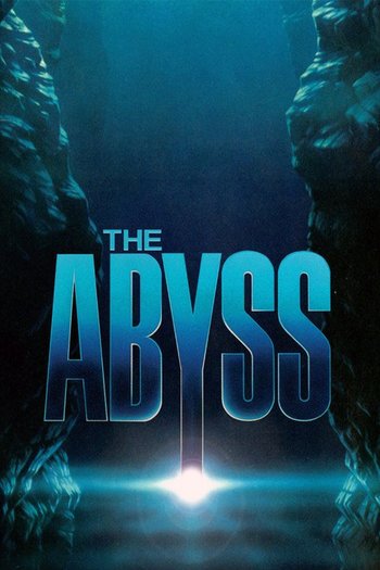 Movie poster for James Cameron's *The Abyss*