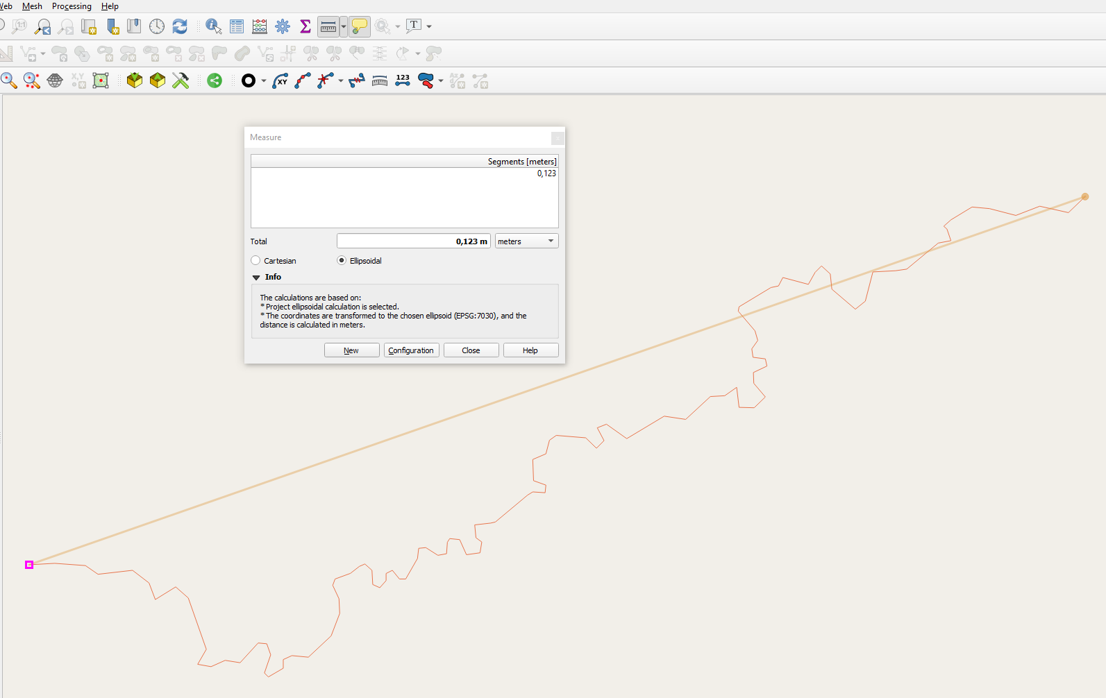 Screenshot from qgis 3.14