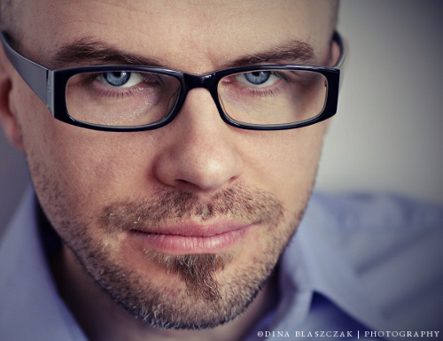 Male portrait using window light