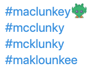 #maclunkey Greedo emoji