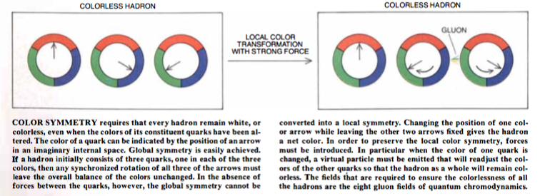 Source: Gauge Theories of the Forces Between Elementary Particles Gerard 't Hooft Scientific American June 1980