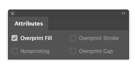 Toggle Overprint