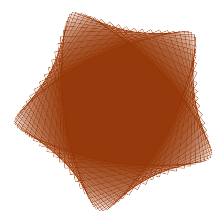 counterexample with 25 squares and ratio about 4.28 from the paper