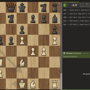 Lichess evaluation using NNUE at depth 30