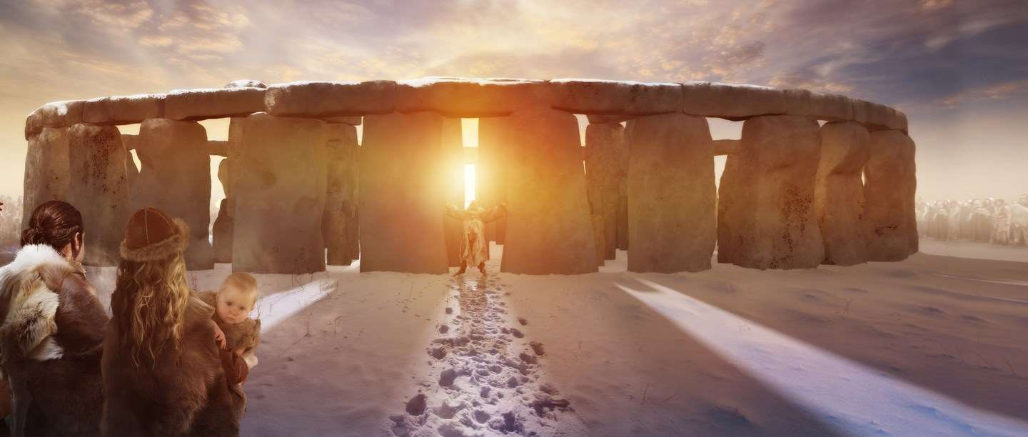 solstice at stone henge