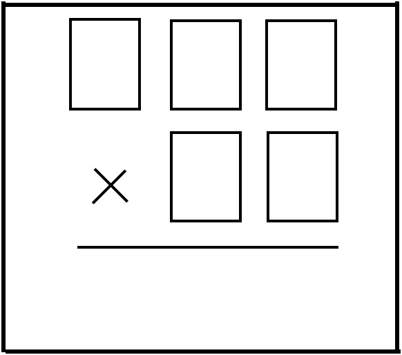 Algorithm of a multiplication problem: A 3 digit number times a 2 digit number