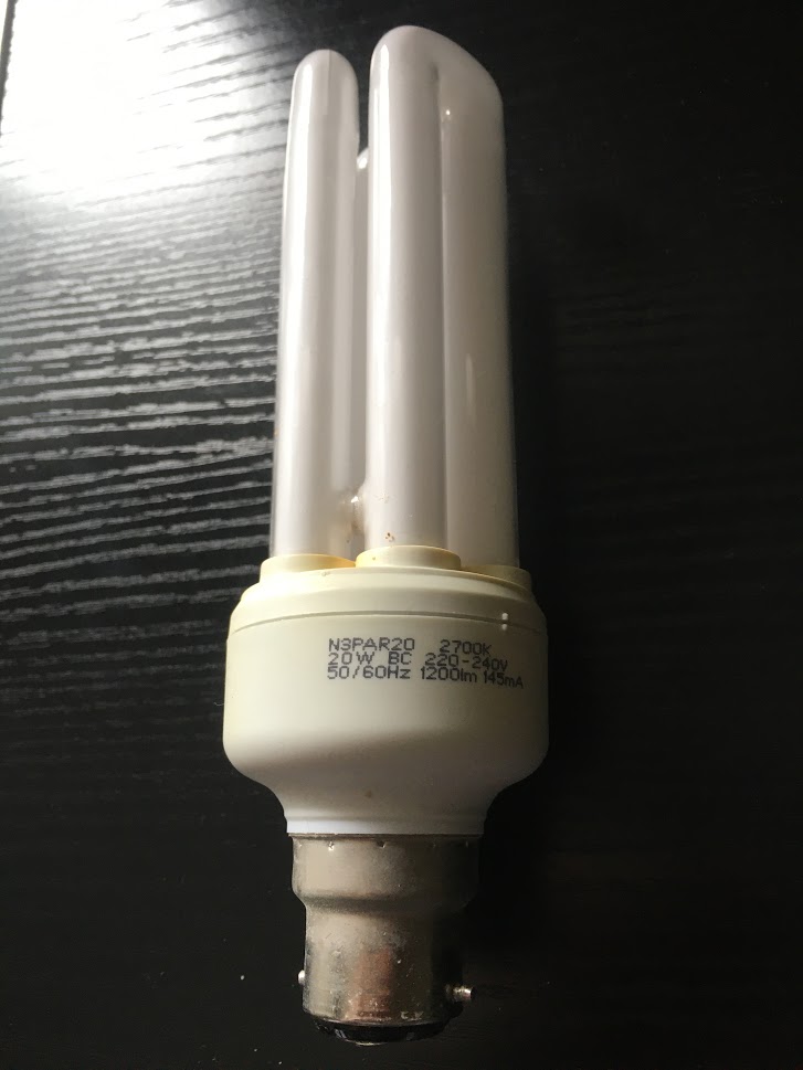 My current light bulb