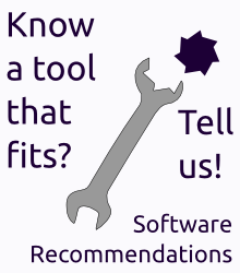 Q&A site for people seeking specific software recommendations