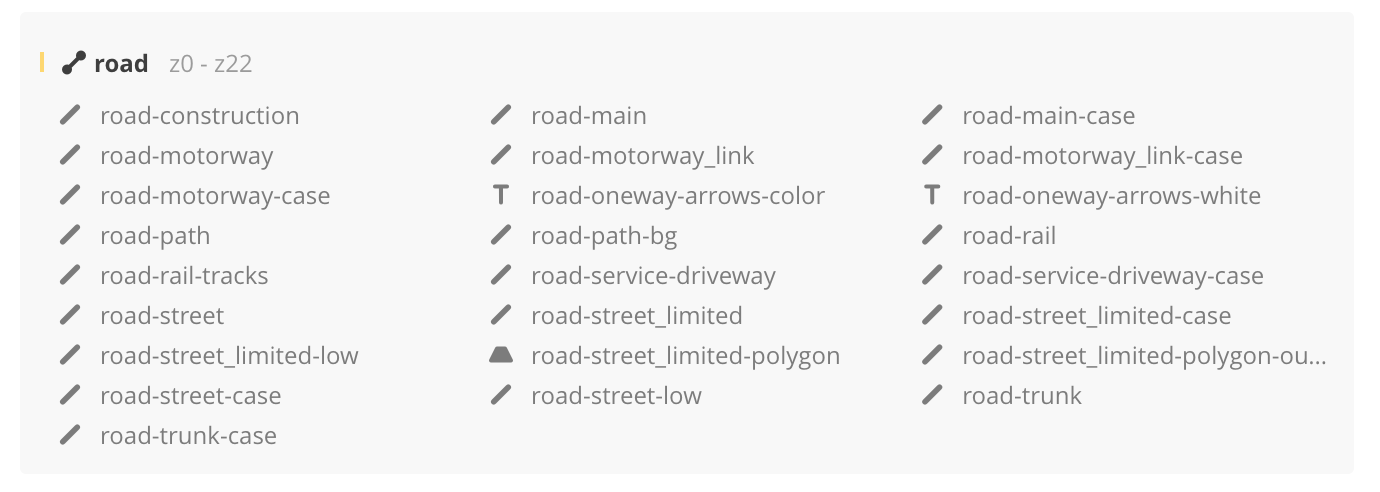 mapbox-streets-v7 road group