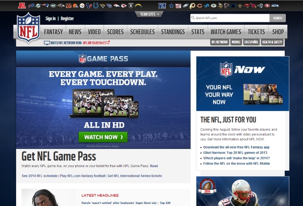 NFL Game Pass