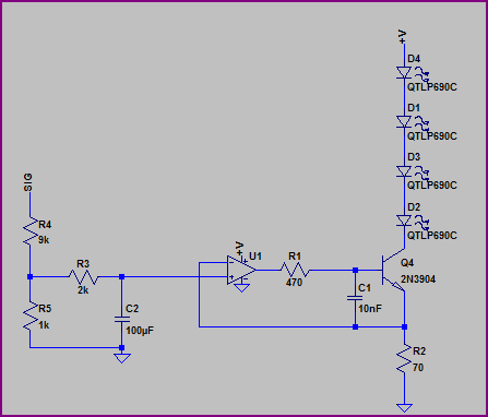 Opamp LED Fade Series