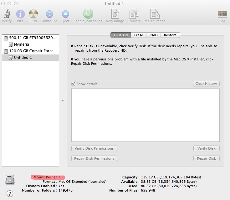 Disk Utility