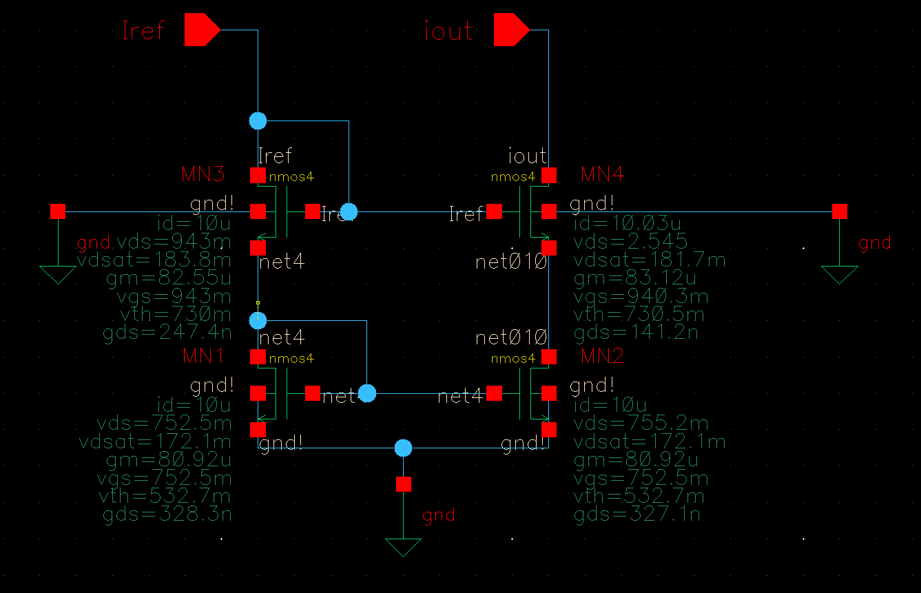 Cascode Current Mirror