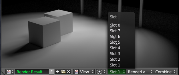 render slots