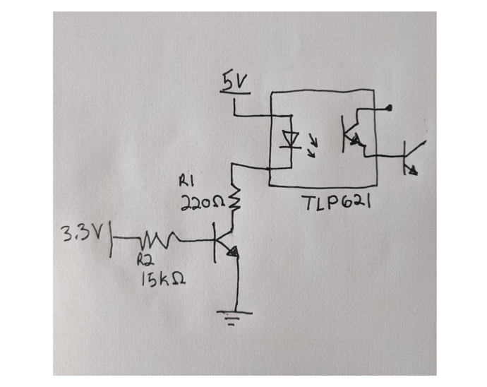 TLP621 schematic