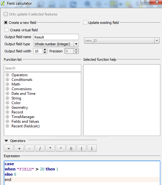 Field Calculator