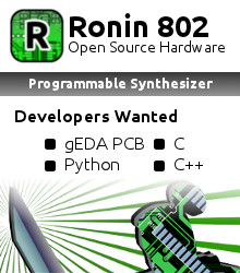 Contribute To the Ronin Synthesizer Platform